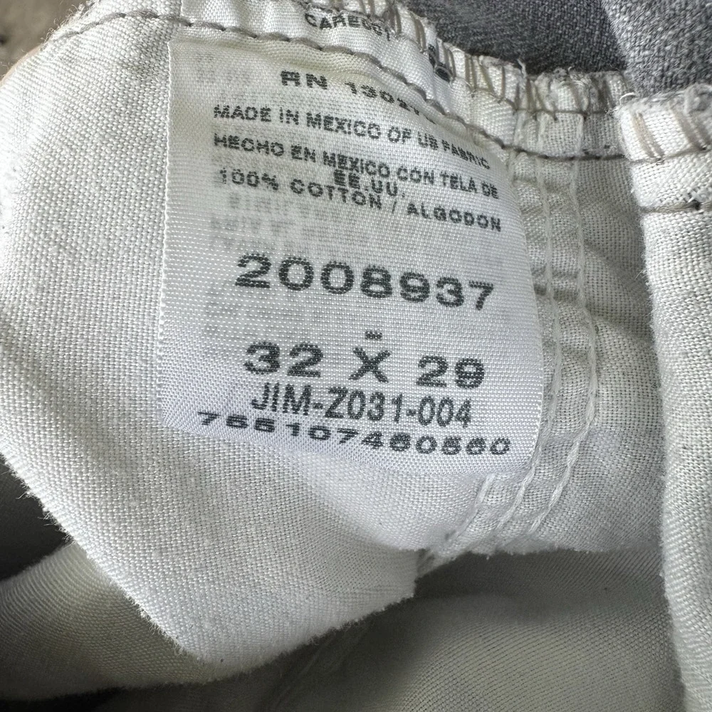Lee Men's Regular Fit Jeans 32x29 Gray Denim